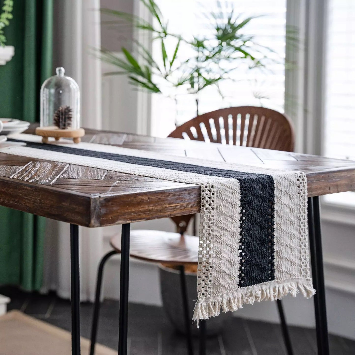 KÜTILAPAM jute table runner, 300x30cm