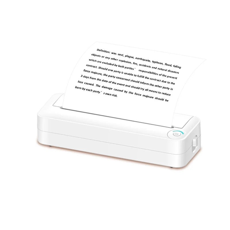 STĒDE Portable Inkless Printer refill roll paper, A4 paper – abqarybwn
