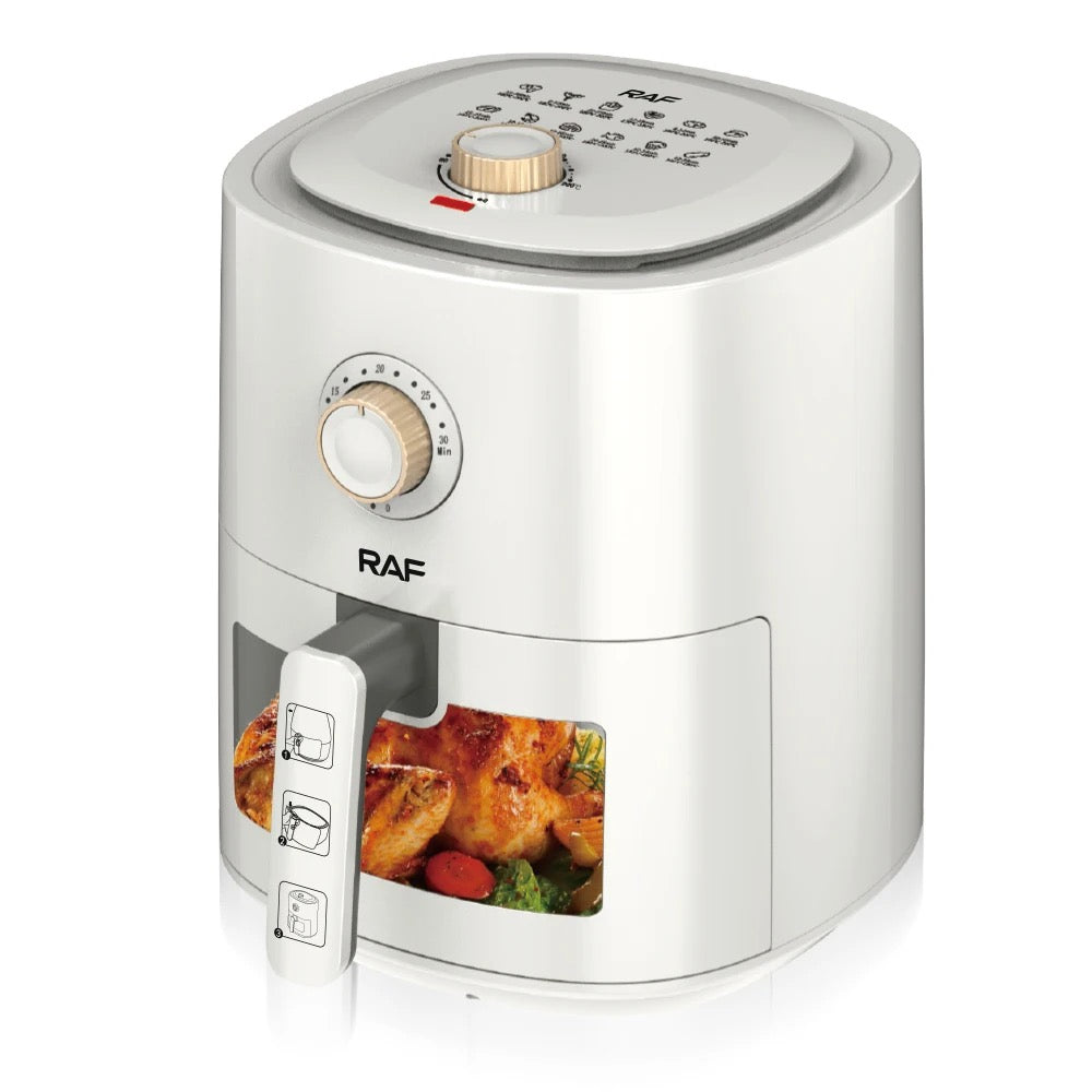 RAF Air Fryer, 6L, 15x25x30 cm, stainless steel, 1500W