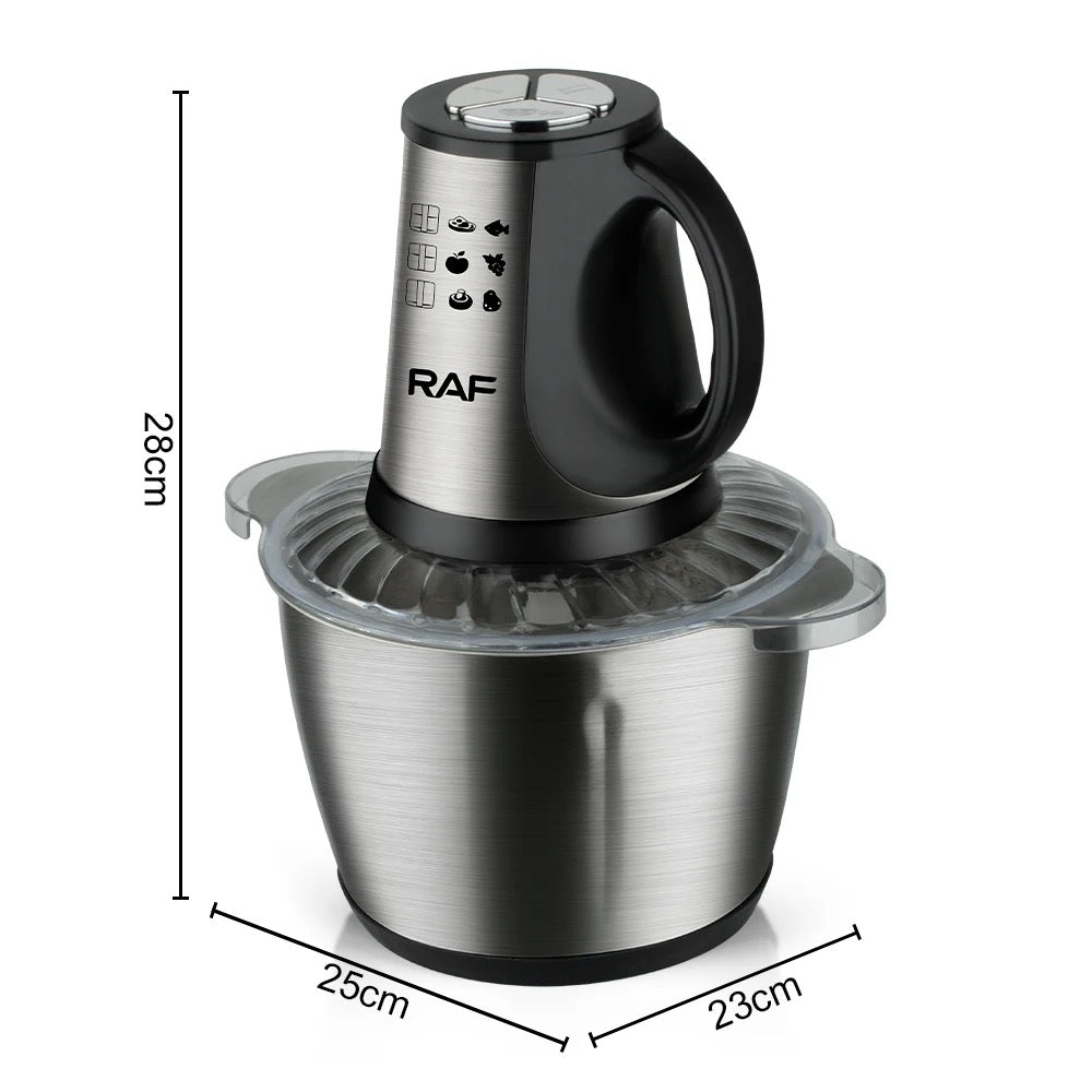 RAF Electric Food Processor, 3.0L, 25x23x28 cm