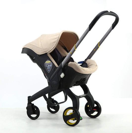 BEBEGLAM 4-in-1 Stroller/Car seat, 360 degree rotation function