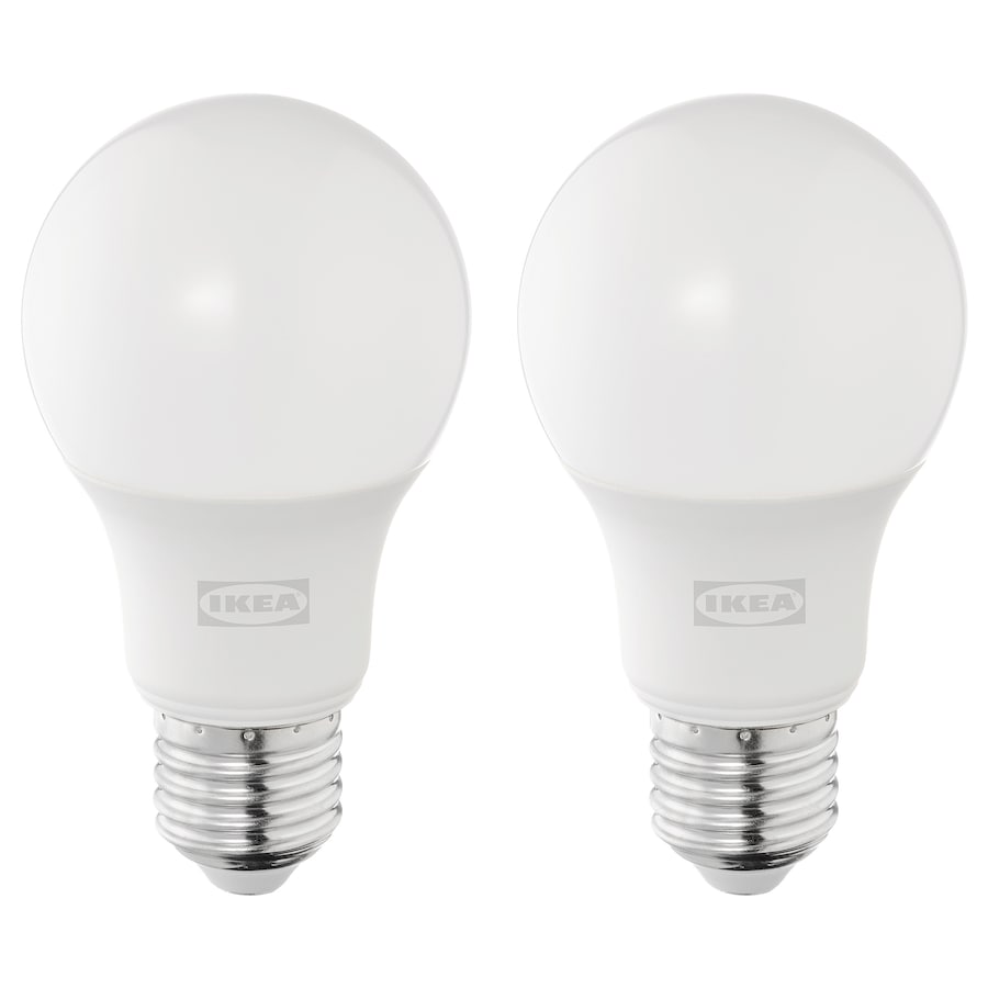 IKEA SOLHETTA LED bulb E27 470 lumen, globe opal white