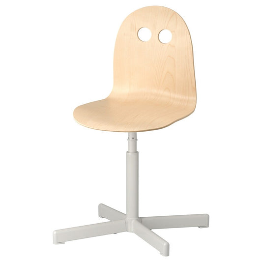 [pre-order] IKEA VALFRED / SIBBEN Children's desk chair, birch/white