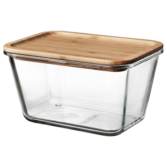 IKEA 365+ Pitcher with lid, clear glass, cork - IKEA