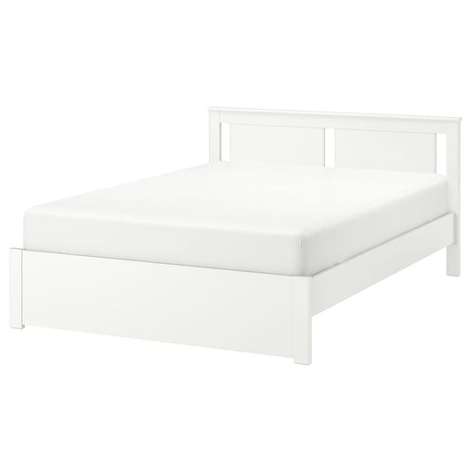 [pre-order] IKEA SONGESAND Bed frame, white/Luröy, 150x200 cm