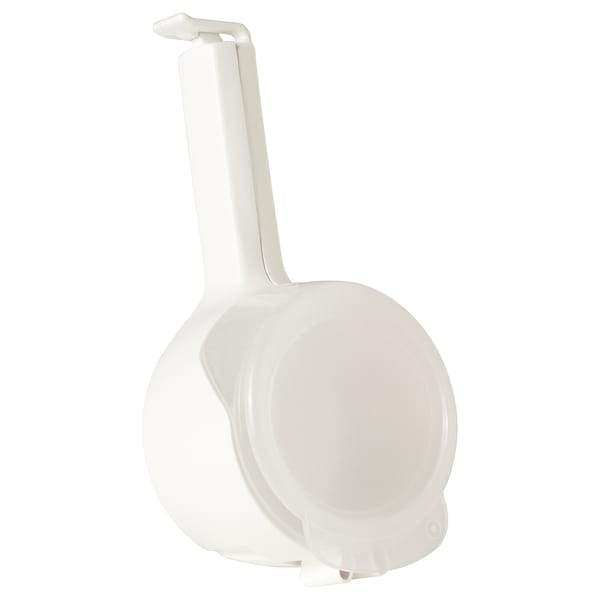 IKEA BEVARA seal and pour bag clip, white, 1 pieces