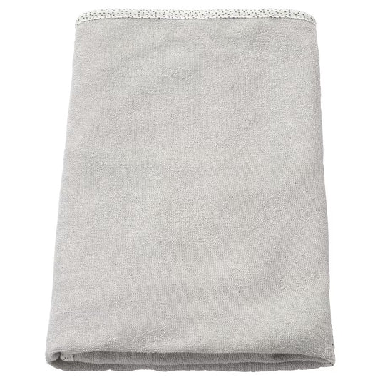 SKÖTSAM Cover for babycare mat, grey, 83 x 55cm