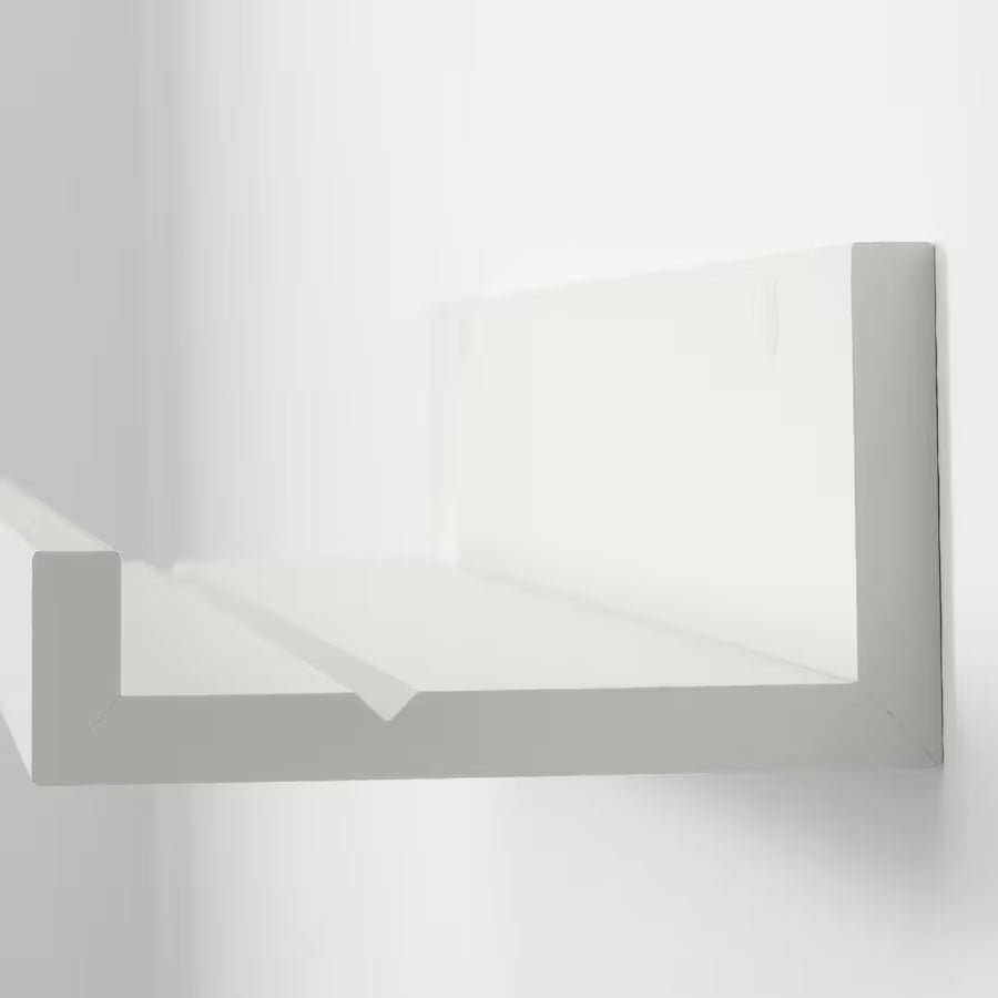 MOSSLANDA Picture ledge, white, 55 cm