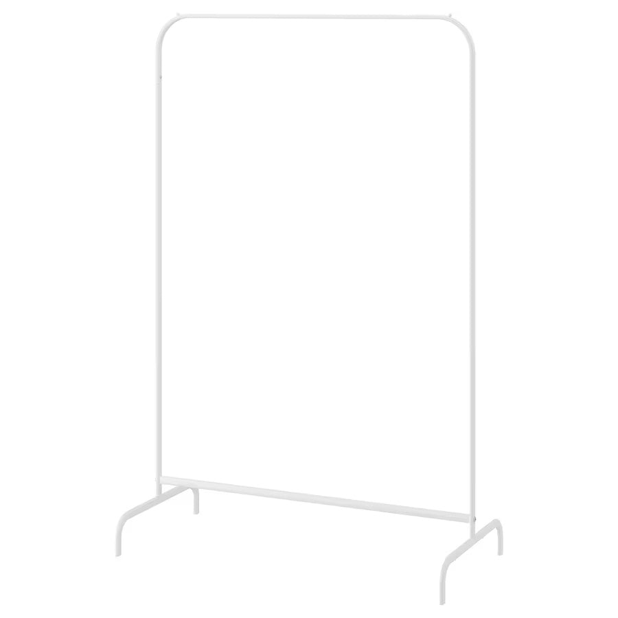 MULIG Clothes rack, white, 99x152 cm