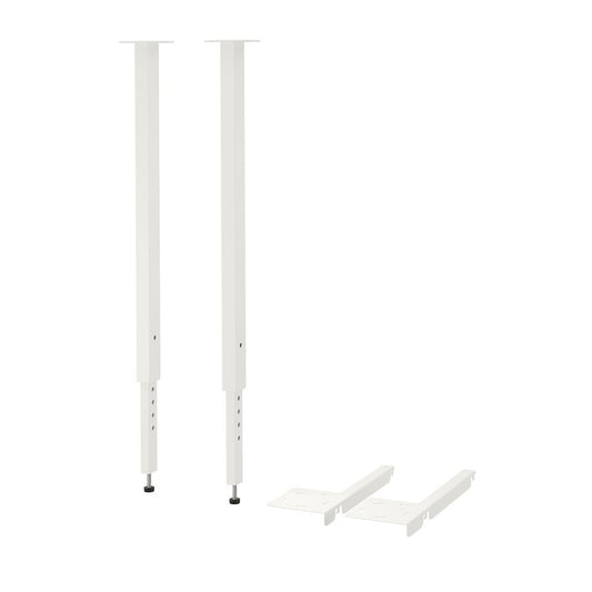 [pre-order] BOAXEL Pair of legs, white, 67-84 cm