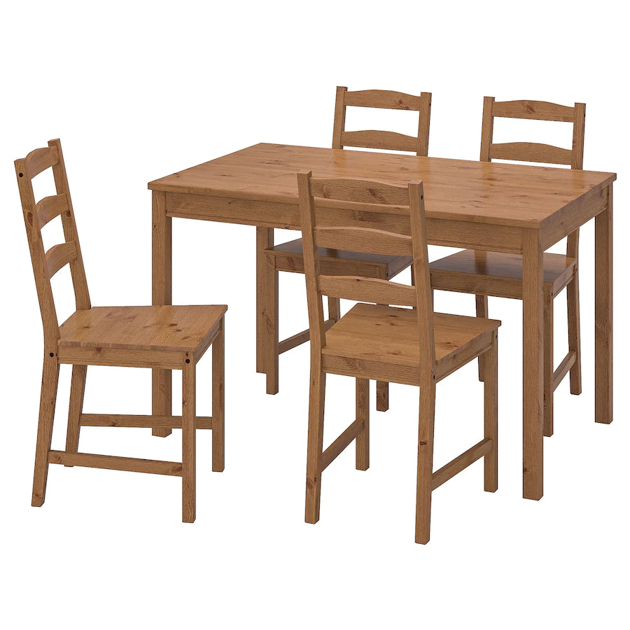 [pre-order] JOKKMOKK Table and 4 chairs, antique stain