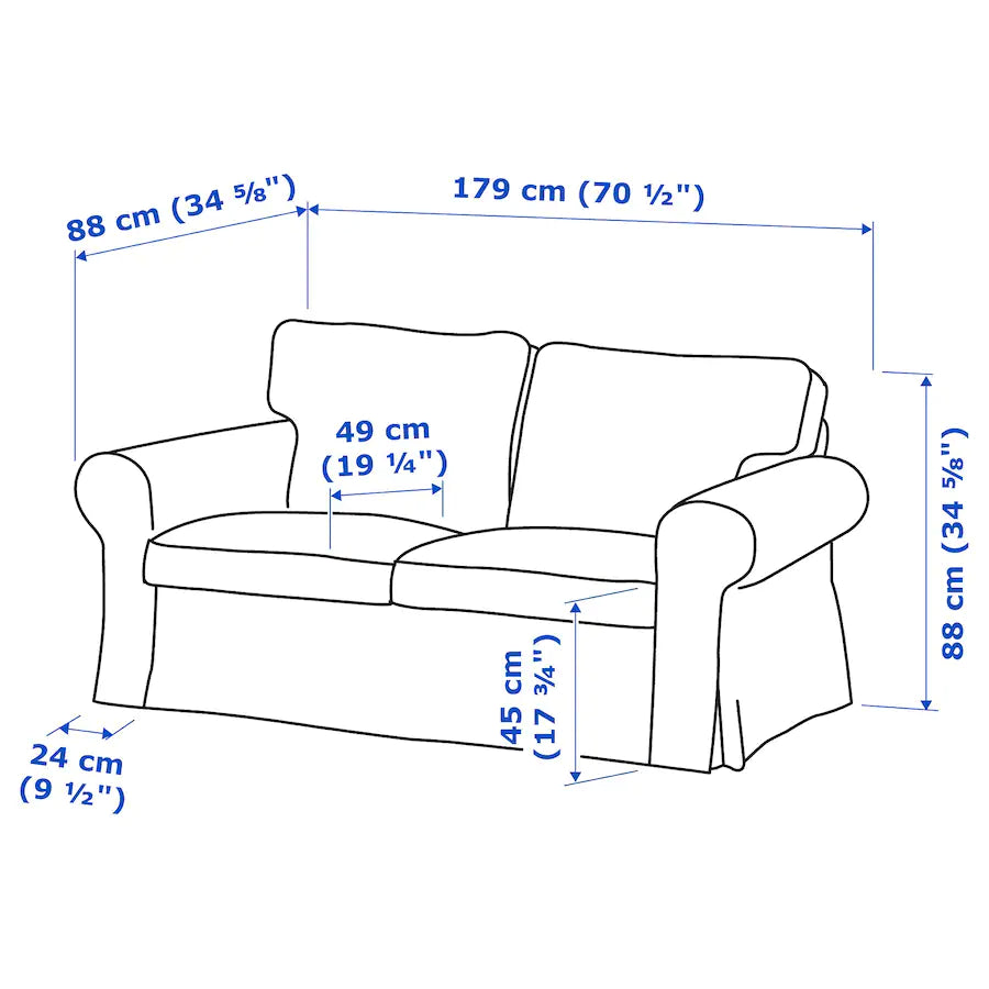 [pre-order] EKTORP 2-seat sofa