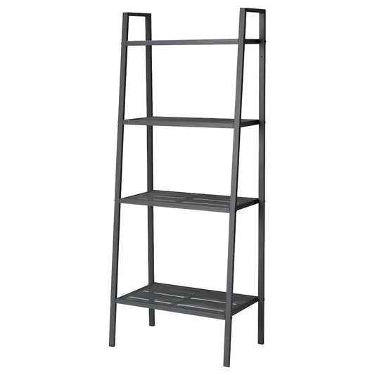 LERBERG Shelf unit, dark grey60x148 cm