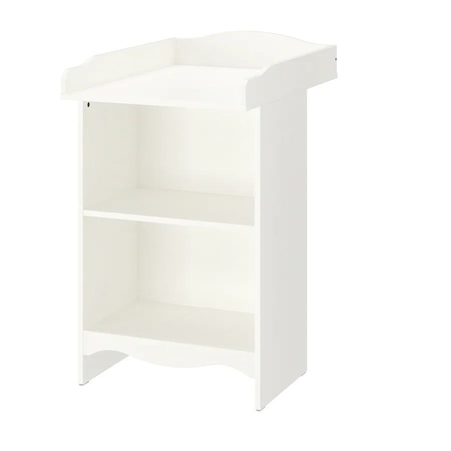 SMÅGÖRA Changing table/bookshelf, white