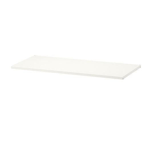 [pre-order] BOAXEL Shelf, metal white, 80x40 cm