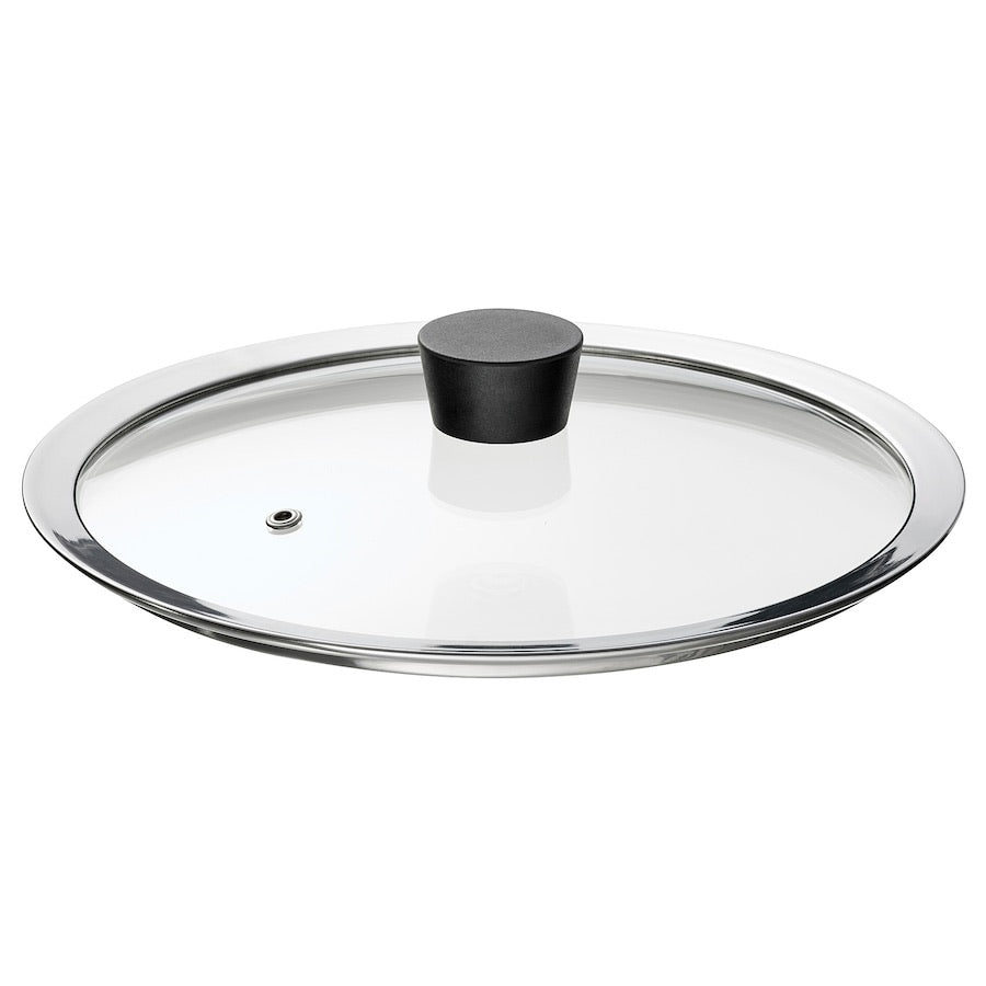KLOCKREN Pan lid, glass, 25 cm