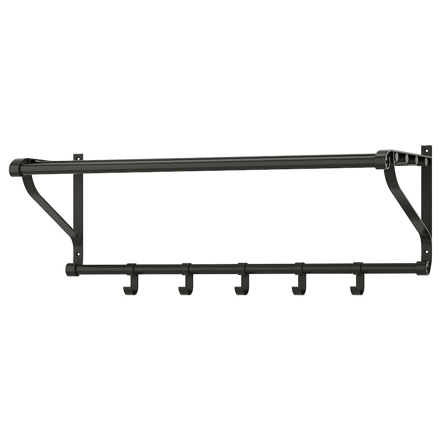 [pre-order] IKEA PORTIS Hat rack, black, 90 cm