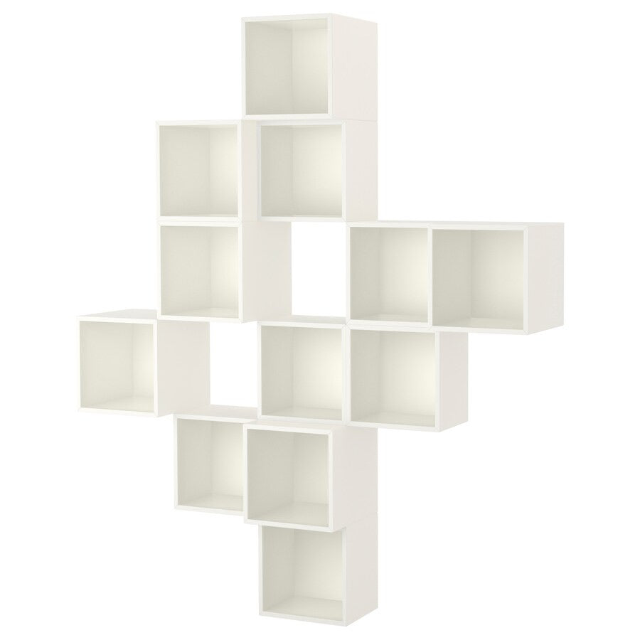 [pre-order] IKEA EKET Wall-mounted cabinet combination, 175x35x210 cm