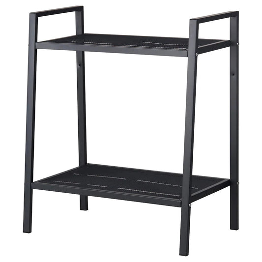 LERBERG Shelf unit, dark grey60x70 cm