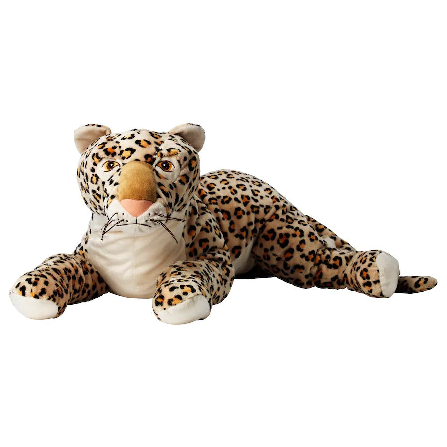 MORRHÅR Soft toy, leopard/beige80 cm