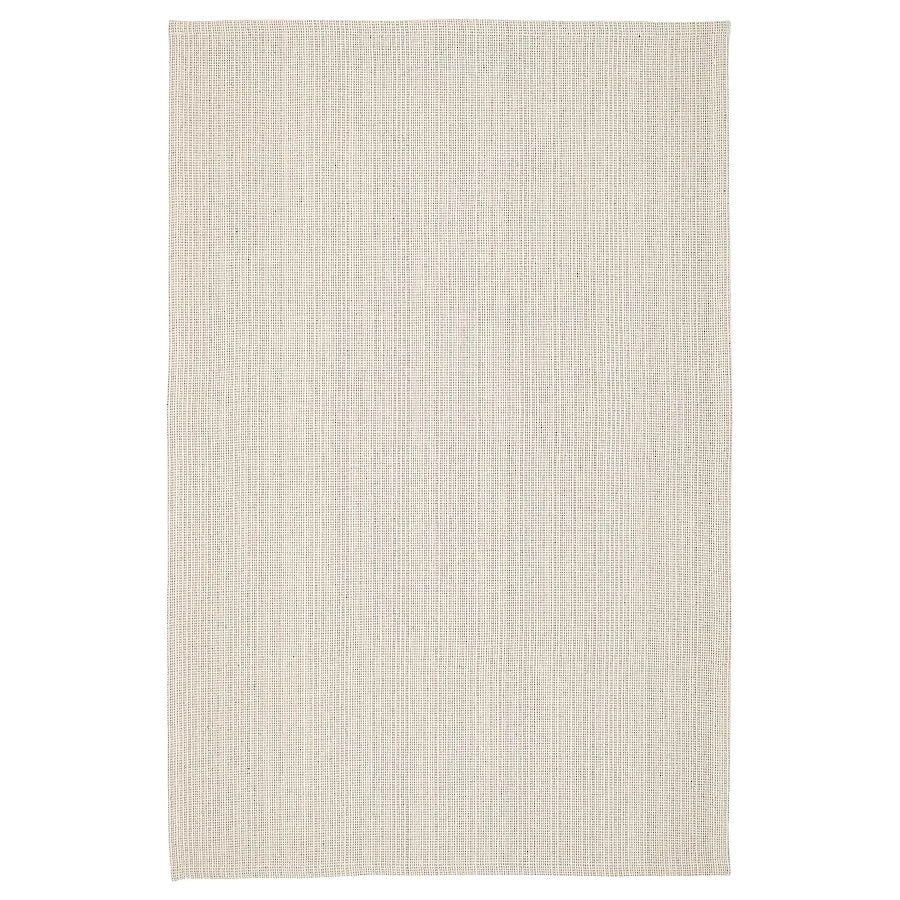 TIPHEDE Rug, flatwoven, natural/black120x180 cm