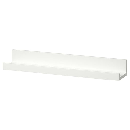 MOSSLANDA Picture ledge, white, 55 cm