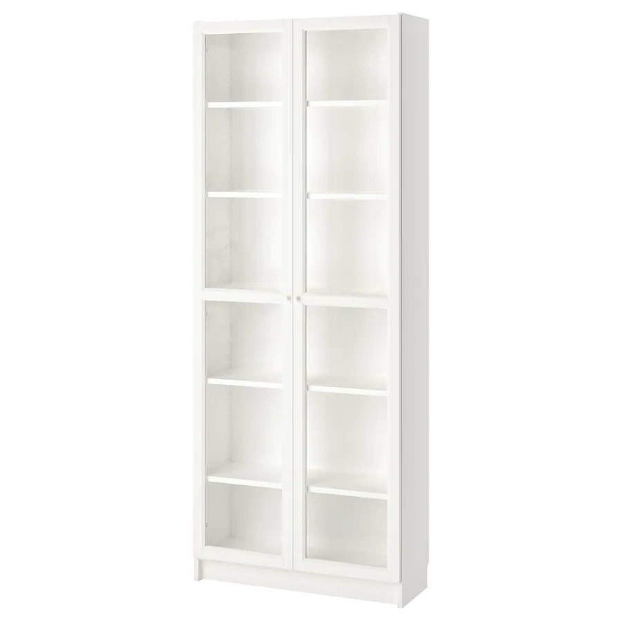 BILLY / OXBERG Bookcase, white80x30x202 cm