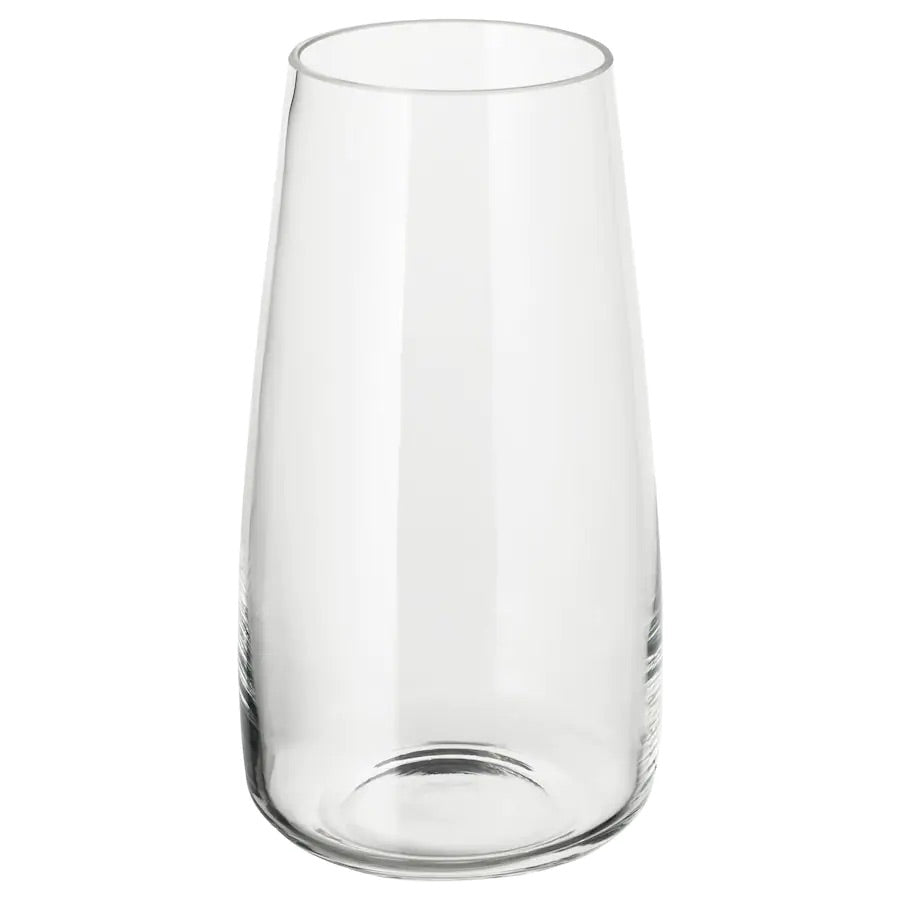 BERÄKNA Vase, clear glass30 cm