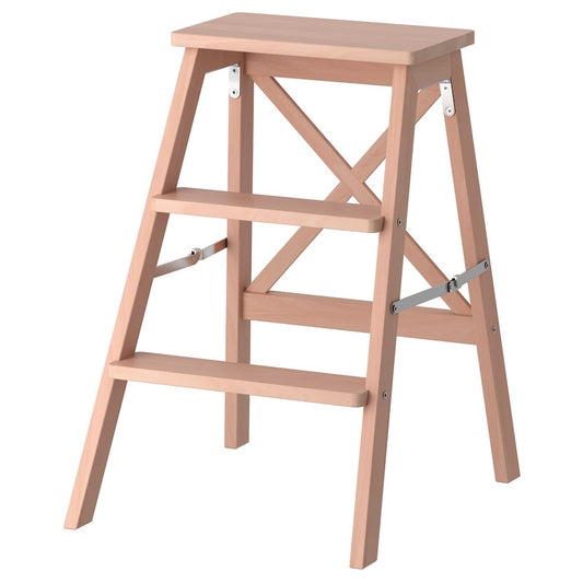 [pre-order] IKEA BEKVÄM Stepladder, 3 steps, beech, 63 cm