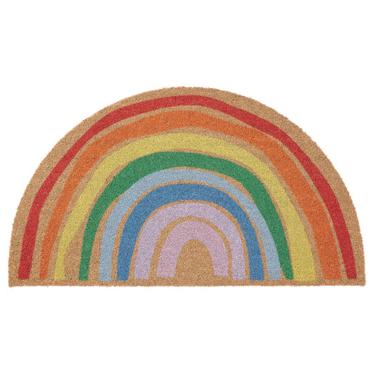 PILLEMARK Door mat, indoor, rainbow50x90 cm