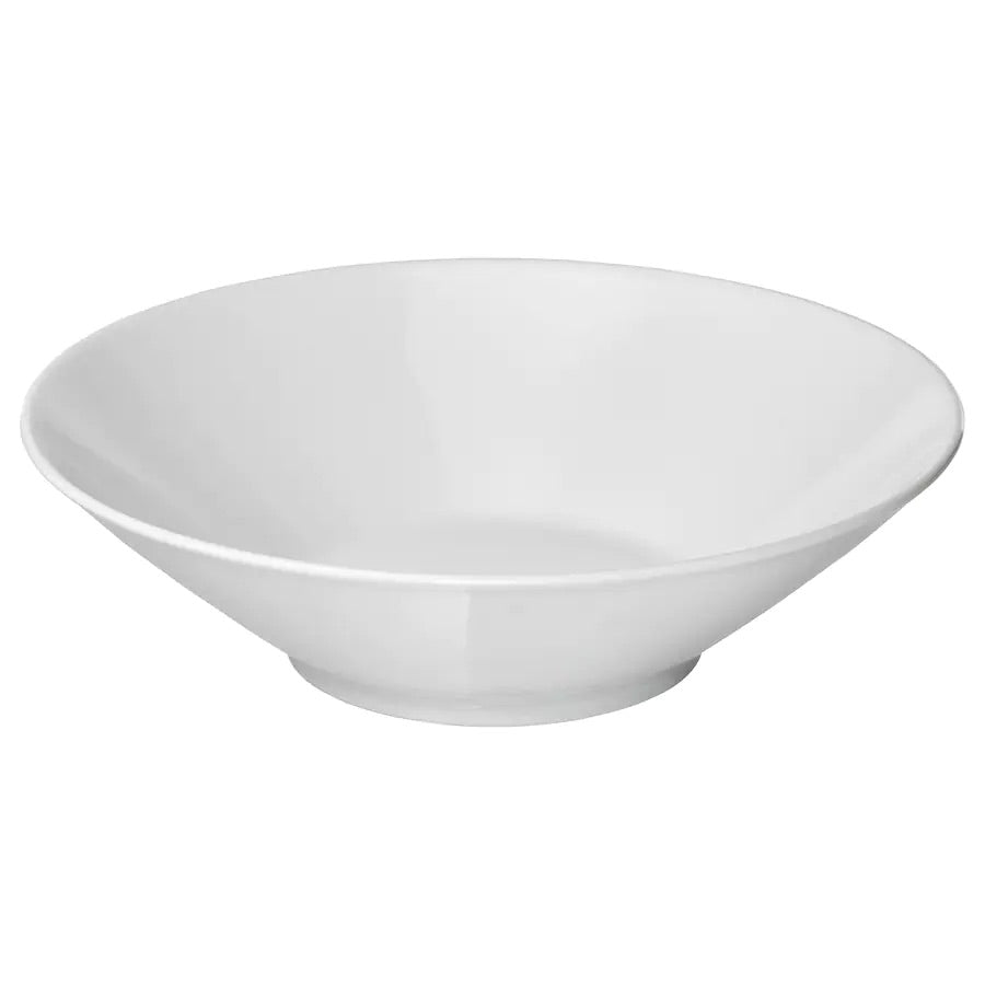 IKEA 365+ Deep plate/bowl, angled sides white22 cm