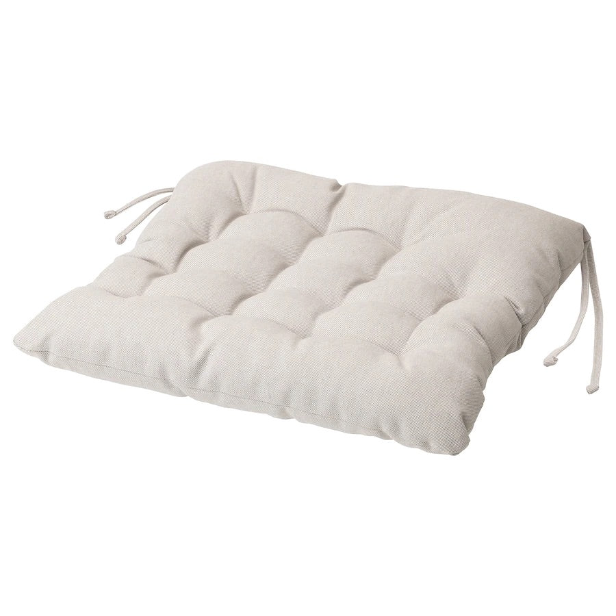 VIPPÄRT Chair cushion, beige38x38x6.5 cm