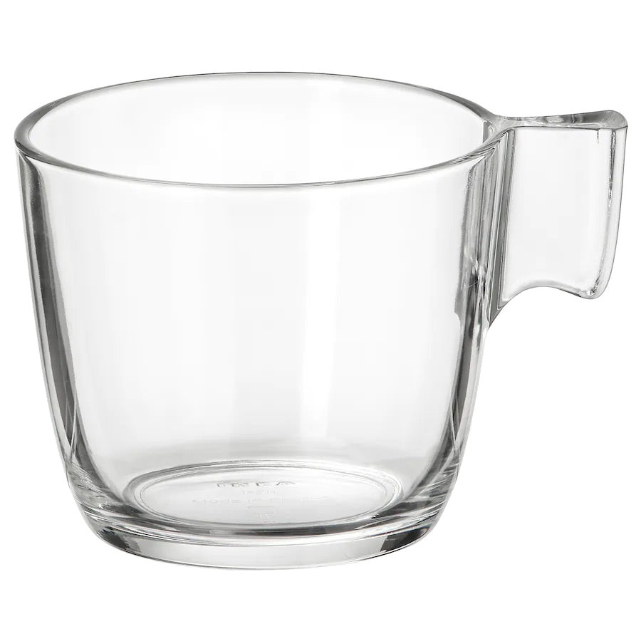 STELNA Mug, clear glass 23 cl