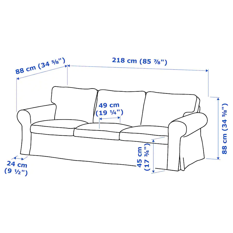 [pre-order] EKTORP 3-seat sofa