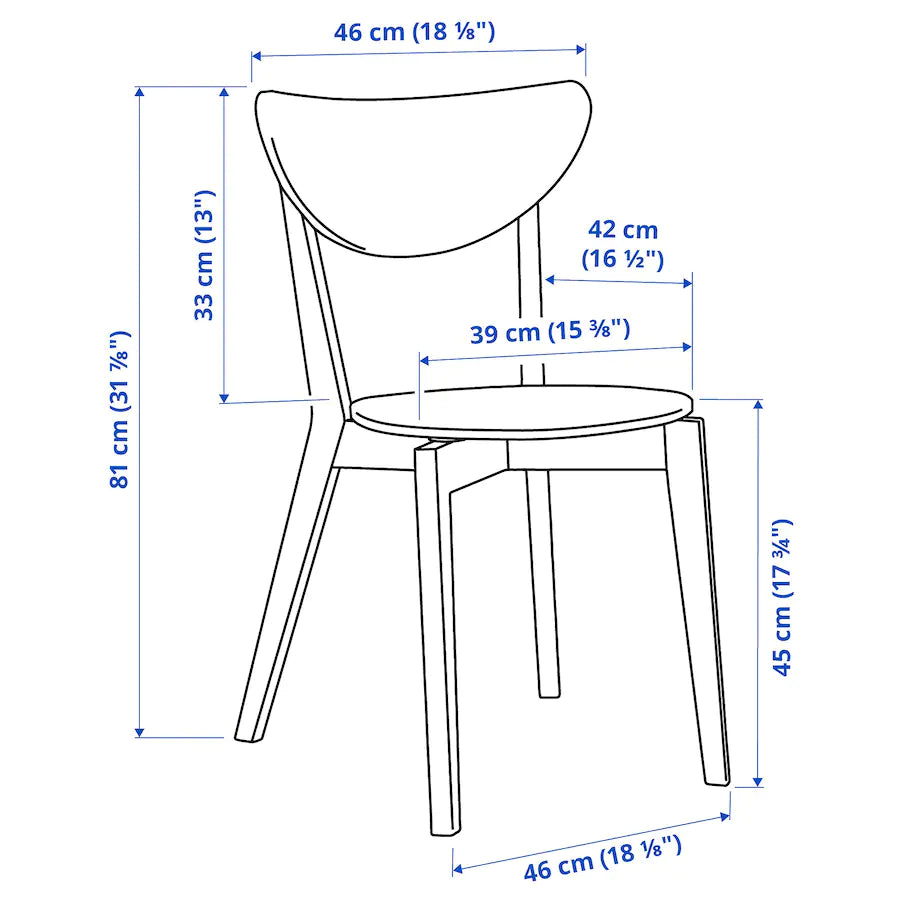 [pre-order] LISABO / NORDMYRA Table and 4 chairs, white/white birch, 140x78 cm