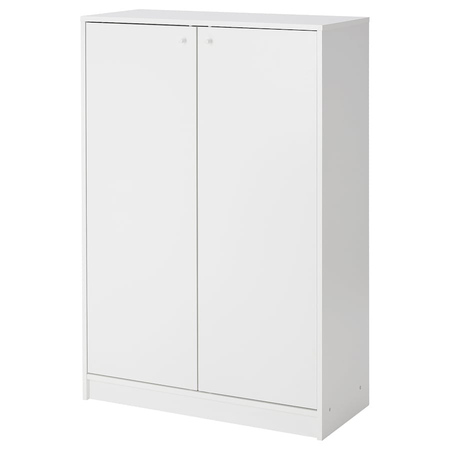 [pre-order] IKEA KLEPPSTAD Shoe cabinet/storage, white, 80x35x117 cm