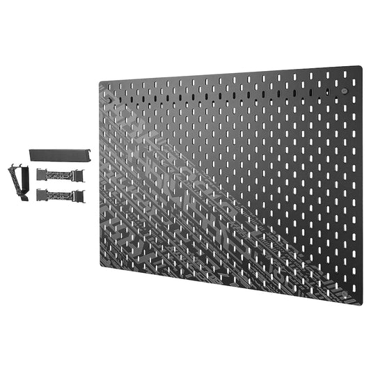 IKEA UPPSPEL Pegboard combination, black, 76x56 cm, IKEA X ROG