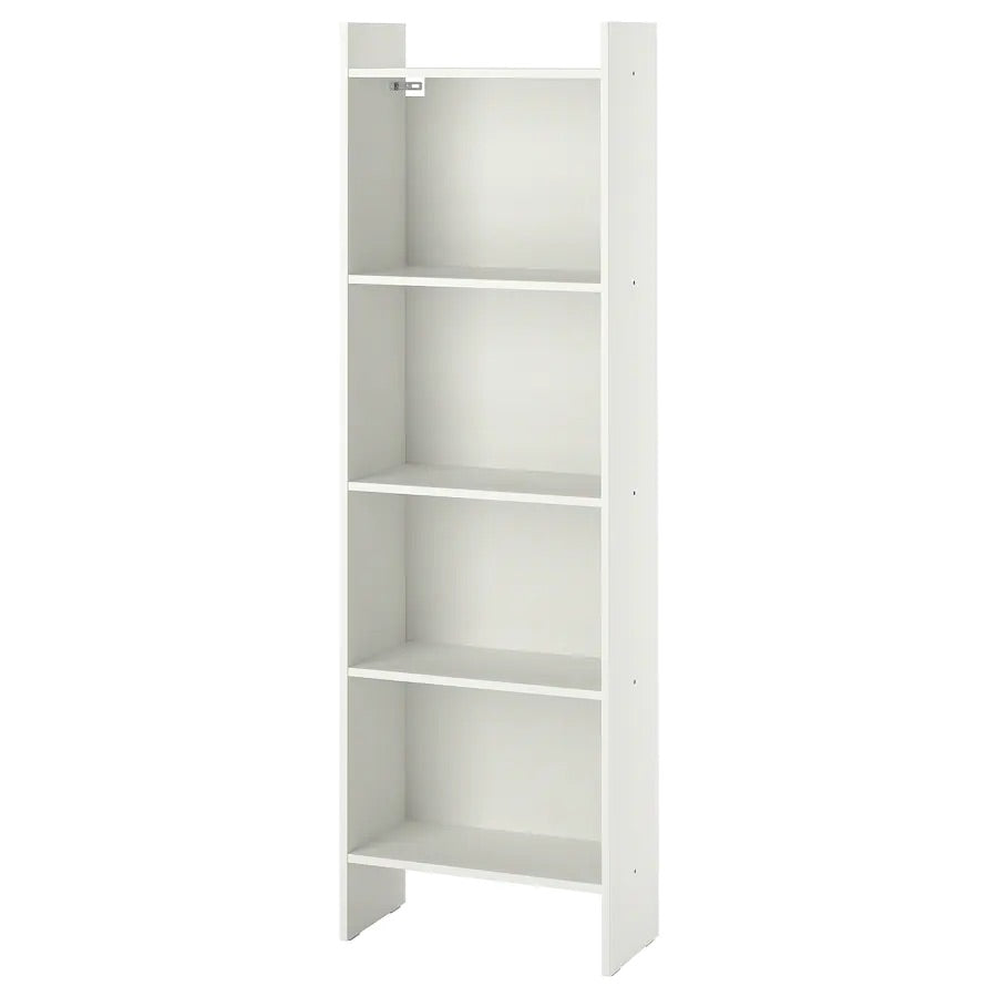 BAGGEBO Bookcase, white50x25x160 cm