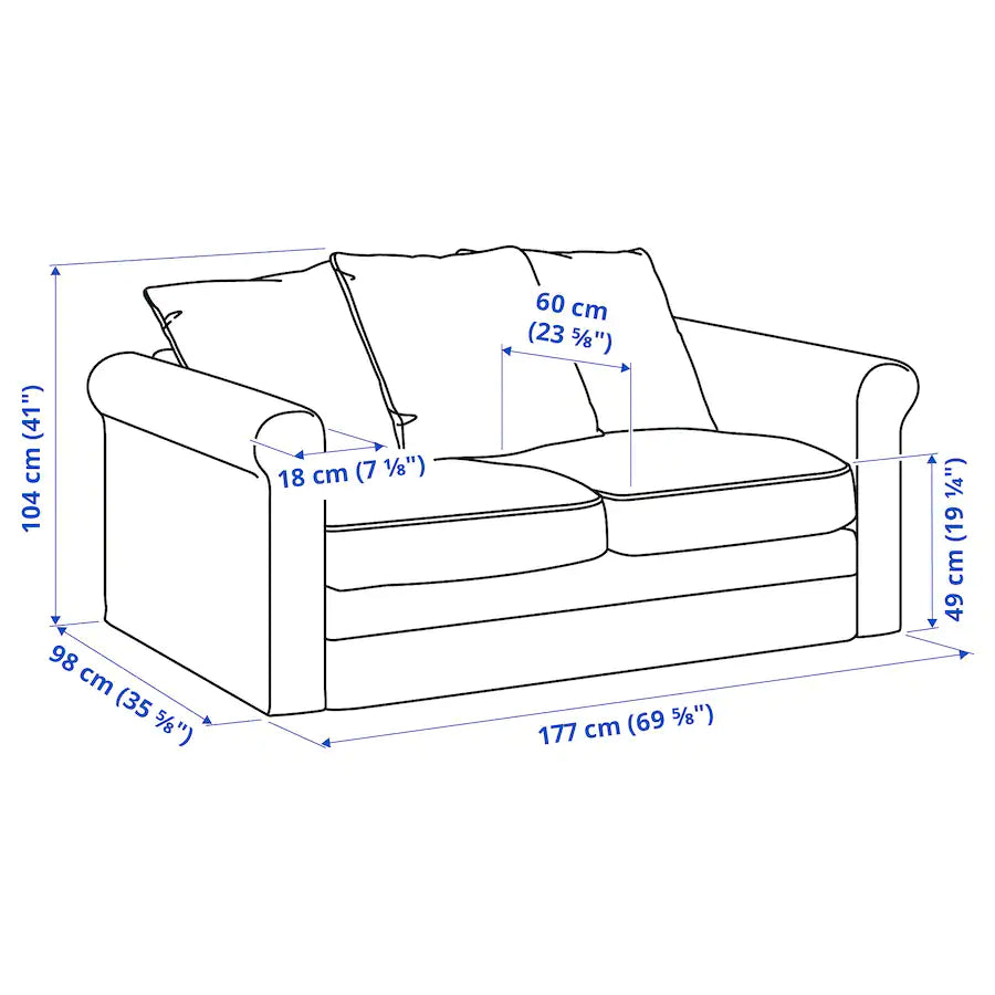 [pre-order] GRÖNLID 2-seat sofa