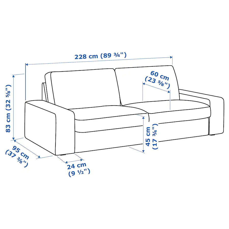 [pre-order] KIVIK 3-seat sofa