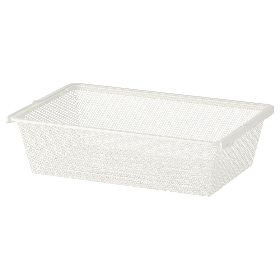 [pre-order] BOAXEL Mesh basket, white, 60x40x15 cm