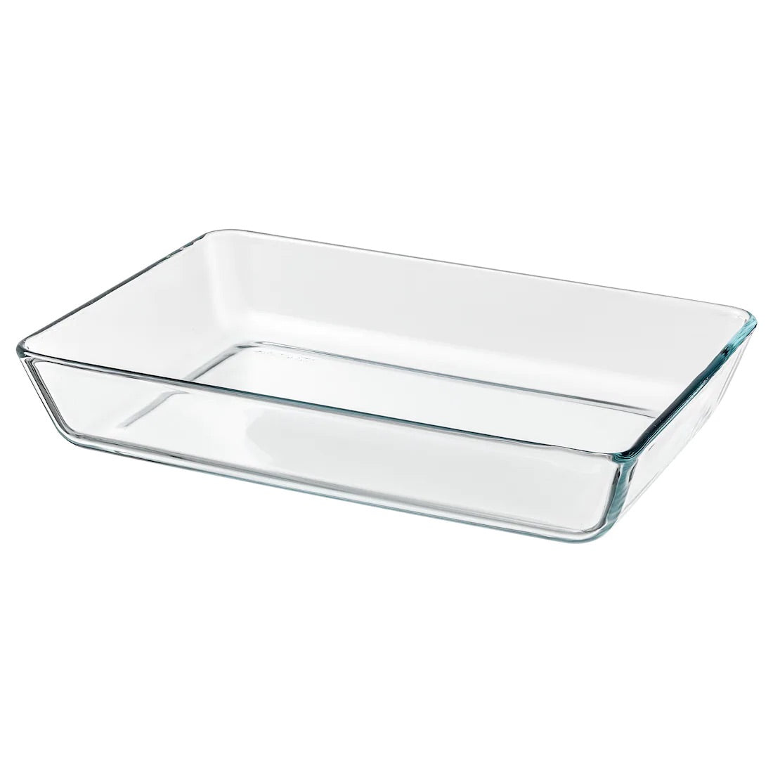 MIXTUR Oven/serving dish, clear glass35x25 cm