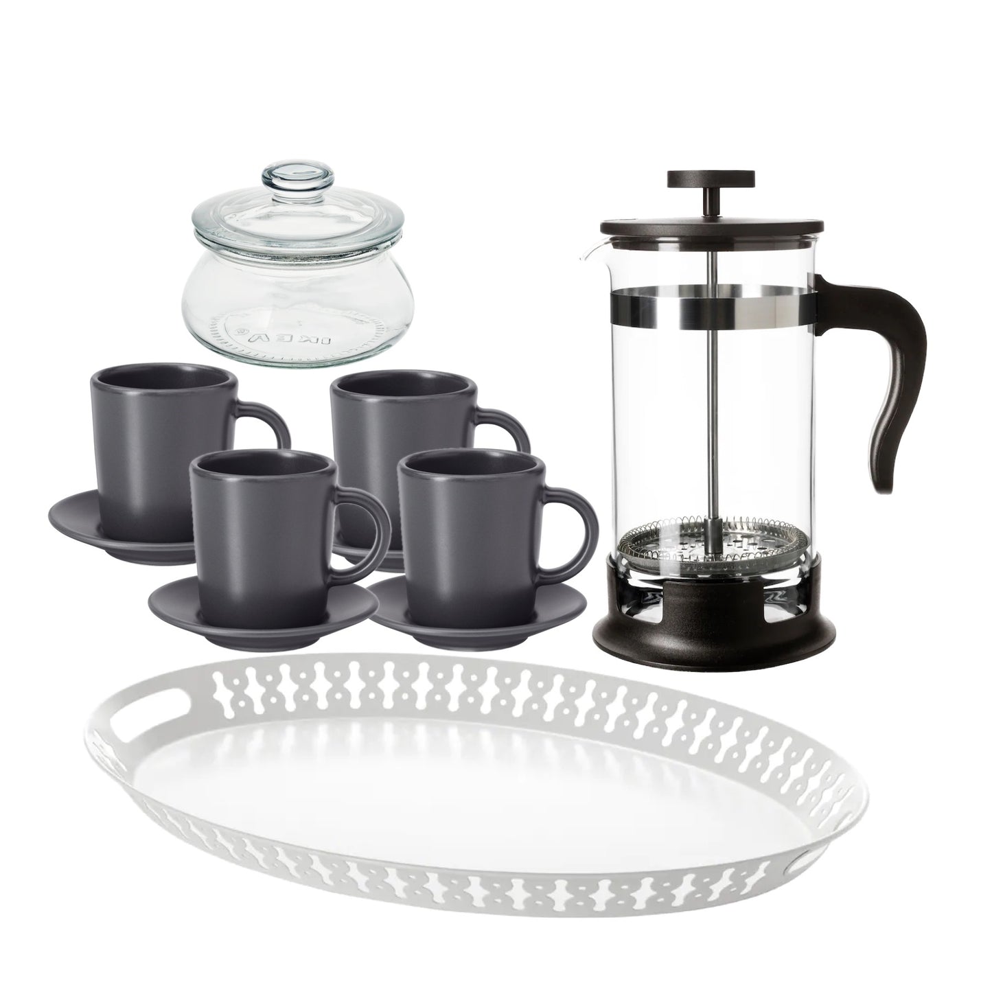 UPPHETTA/DINERA hi tea set