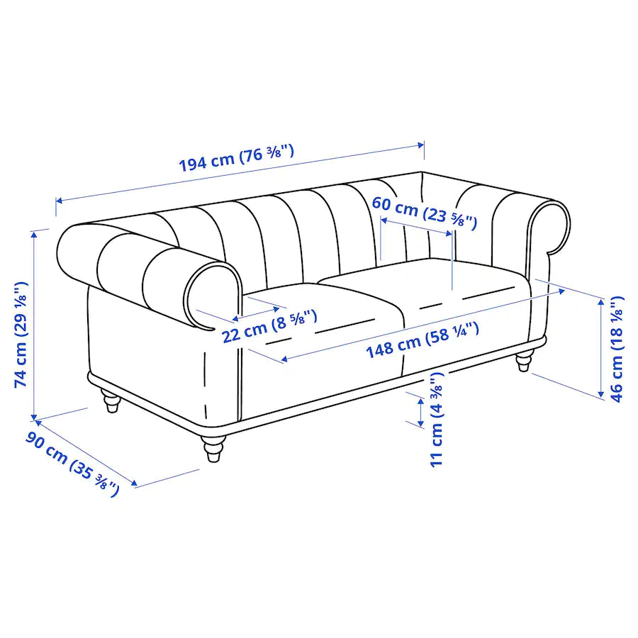 [pre-order] VISKAFORS 2-seat sofa