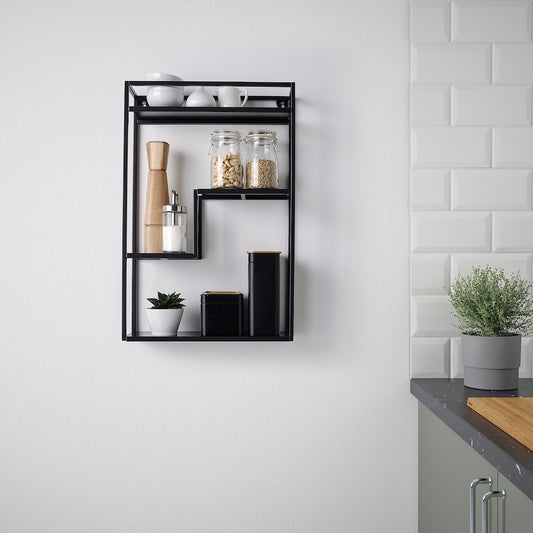 [pre-order] IKEA LINDÅSEN Display shelf, anthracite, 40x60 cm