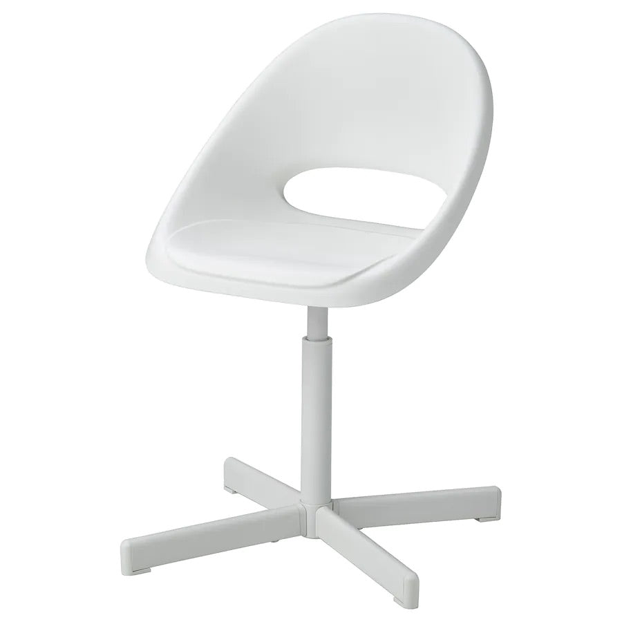 IKEA LOBERGET / SIBBEN Children's desk chair, white