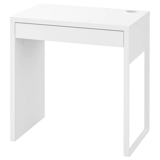 MICKE Desk, white73x50 cm