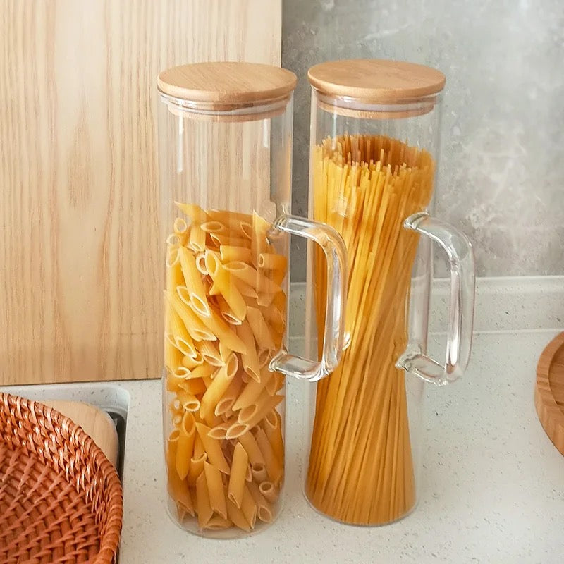 KÜTILAPAM Borosilicate Spaghetti Jar 1.5L