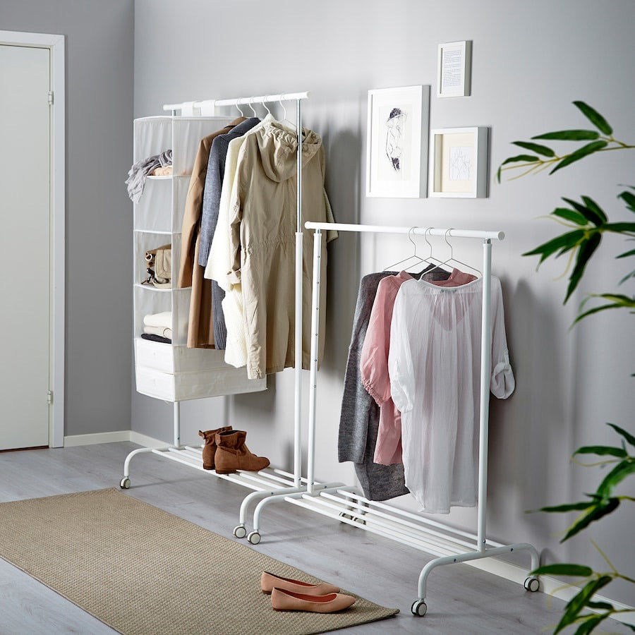 [pre-order] IKEA RIGGA Clothes rack, white