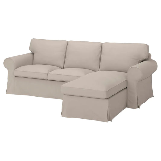 [pre-order] EKTORP 3-seat sofa with chaise longue